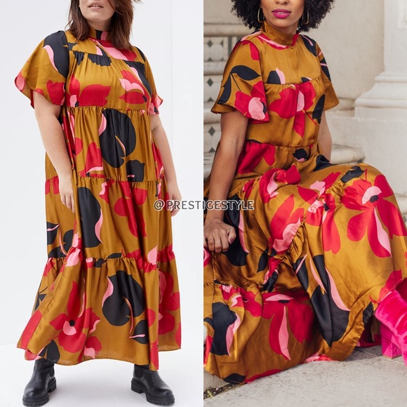 Anthropologie Corey Lynn Gianna Tiered Maxi Dress - Picture 5 of 10